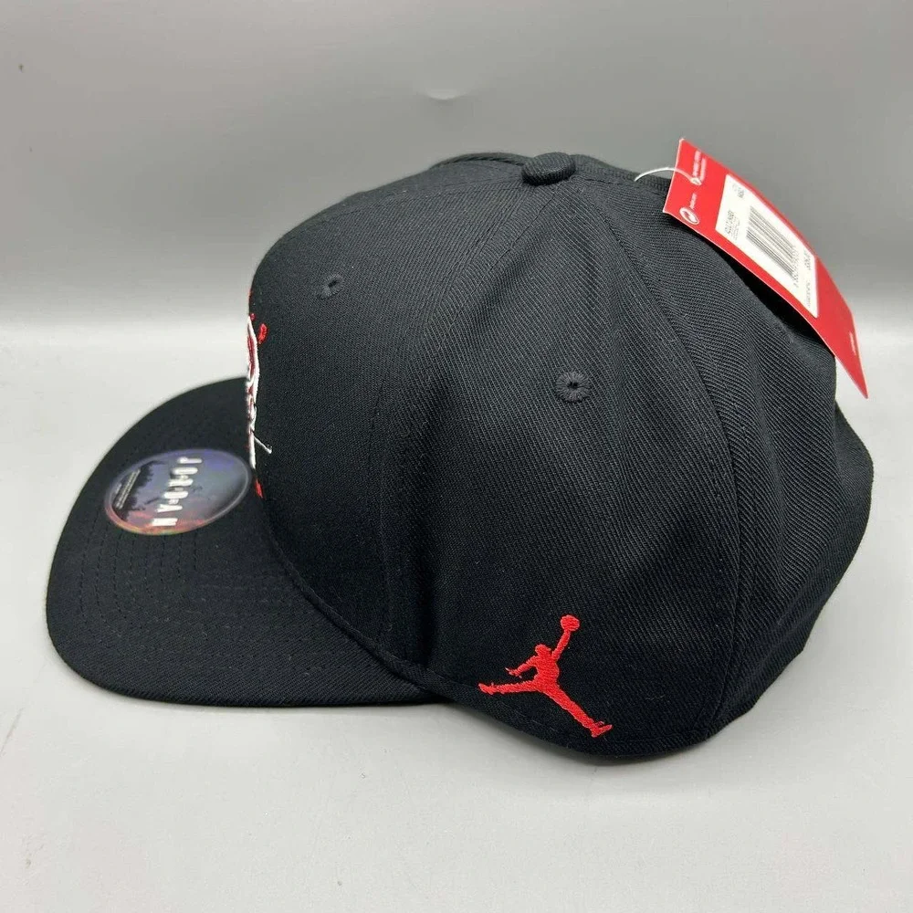 Air Jordan 23 Hat Men Black MVP Embroidered Logo Jumpman Snap Back Cap New